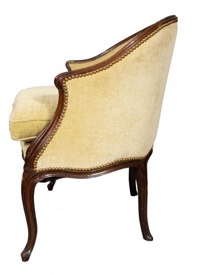 John Cobb George III Mahogany Armchair In The Manner Of John Cobb