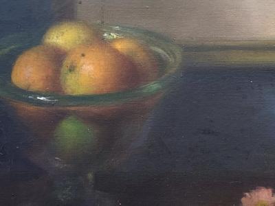 John Collins Russell Still Life with Fruit and Flowers 