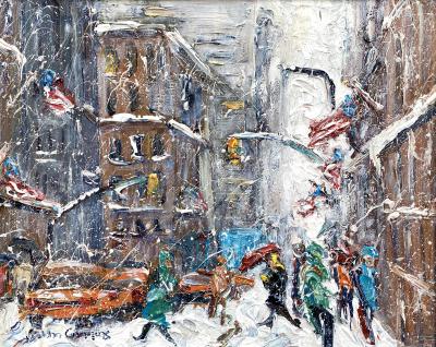 John Crimmins Fifth Avenue Snowfall 