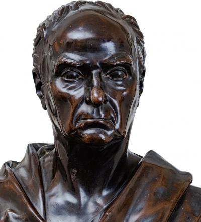 John Crookshanks King Bronze Bust of Daniel Webster
