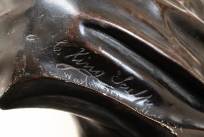 John Crookshanks King Bronze Bust of Daniel Webster