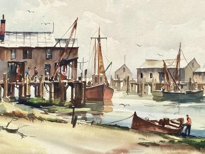 John Cuthbert Hare Cape Cod Fishing Docks 