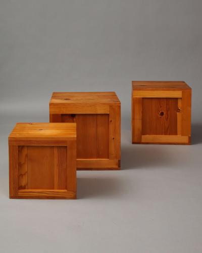 John Dickinson Crate Tables