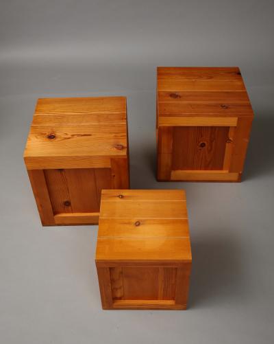 John Dickinson Crate Tables