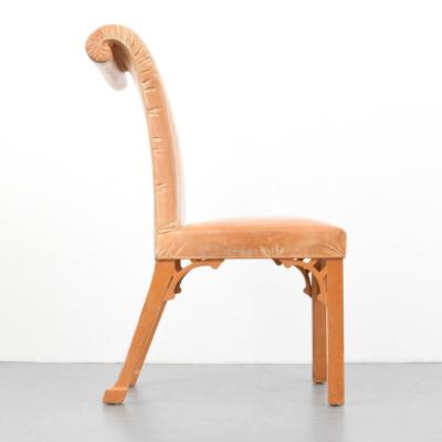 John Dickinson John Dickinson Hand Carved Chair USA 1969