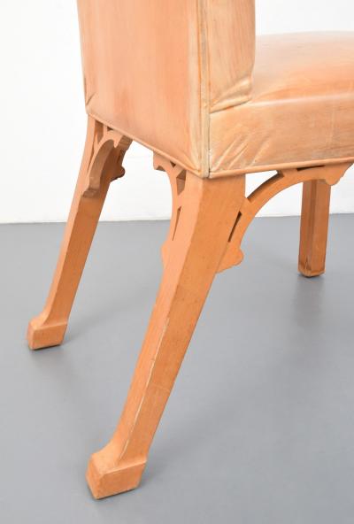 John Dickinson John Dickinson Hand Carved Chair USA 1969