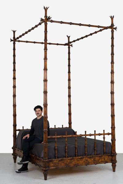 John Dickinson John Dickinson King Size Four Poster Bed from the Firehouse