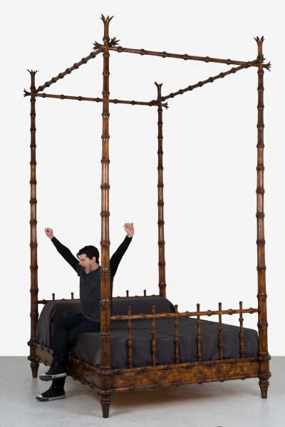 John Dickinson John Dickinson King Size Four Poster Bed from the Firehouse