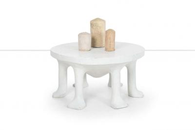 John Dickinson John Dickinson Prototype African Table from the Firehouse San Francisco