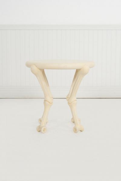 John Dickinson John Dickinson Rare Bone Cigarette Side Table 1977