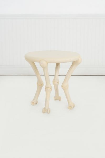 John Dickinson John Dickinson Rare Bone Cigarette Side Table 1977