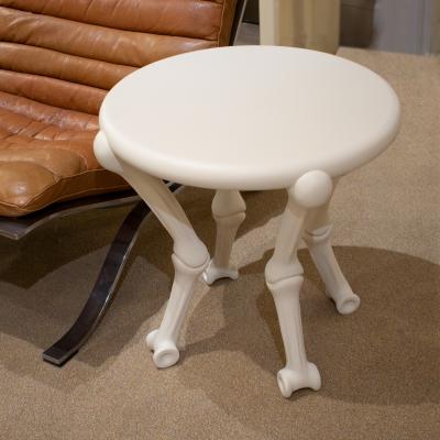 John Dickinson John Dickinson Rare and Important Bone Cigarette Table 1977