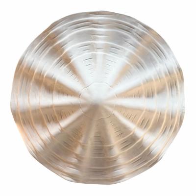 John Dickinson John Dickinson Style White Plaster Shell Form Pendant Light Fixture