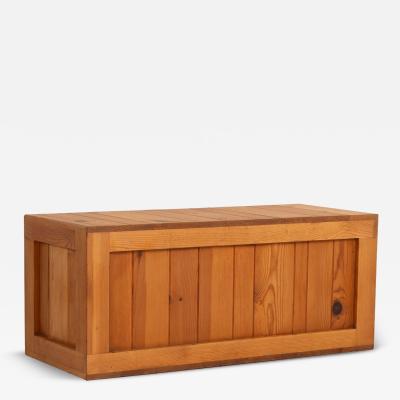 John Dickinson John Dickinson Unique Crate Coffee Table from the Firehouse San Francisco 1970