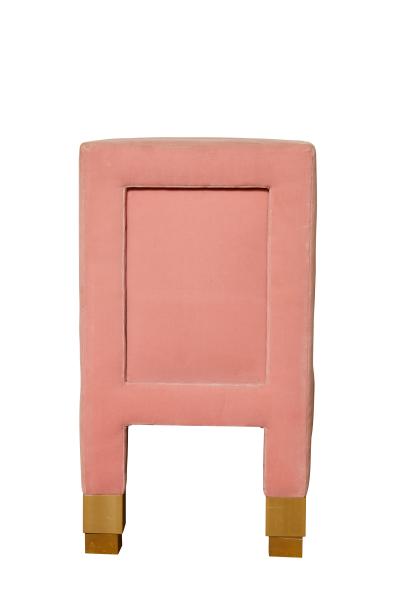 John Dickinson Pair of John Dickinson Pink Upholstered Chairs