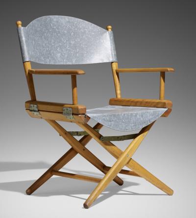 John Dickinson Unique Directors Chair from the Firehouse San Francisco 1975c 