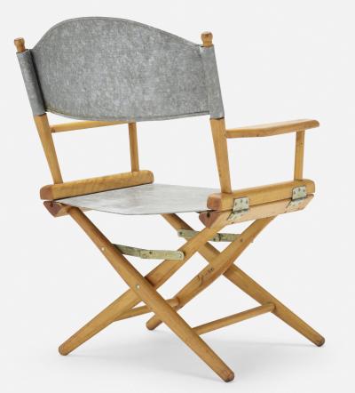 John Dickinson Unique Directors Chair from the Firehouse San Francisco 1975c 