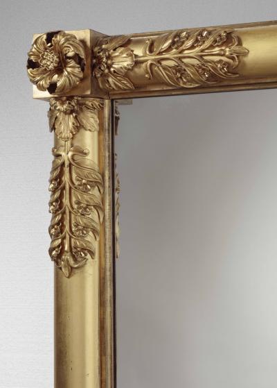 John Doggett Important Carved Gilt Wood Pier Mirror