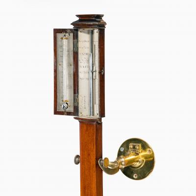 John Dollond A bow front marine barometer by John Dollond