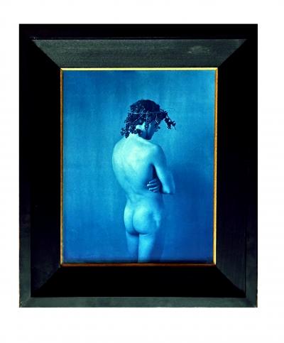 John Dugdale Framed Cyanotype Photograph by John Patrick Dugdale