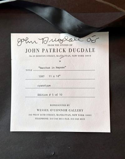 John Dugdale Framed Cyanotype Photograph by John Patrick Dugdale