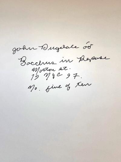 John Dugdale Framed Cyanotype Photograph by John Patrick Dugdale