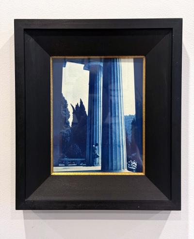 John Dugdale Framed Cyanotype Photograph by John Patrick Dugdale