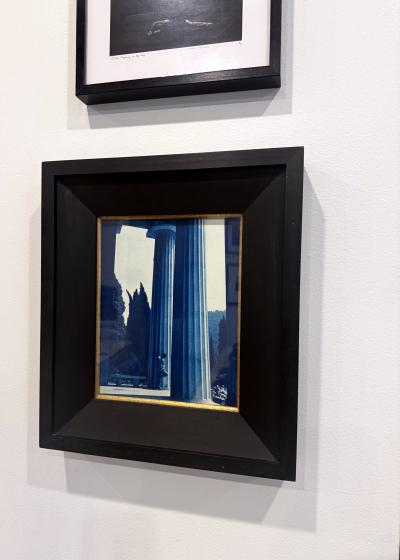 John Dugdale Framed Cyanotype Photograph by John Patrick Dugdale