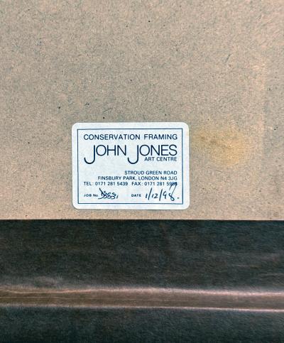 John Dugdale Framed Editioned Cyanotype Photograph by John Patrick Dugdale