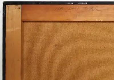 John E Anderson Mid century Modern Abstract Painting by John E Anderson