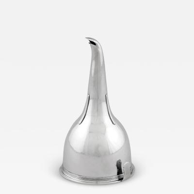 John Emes Antique Georgian Silver Wine Funnel London 1807 John Emes