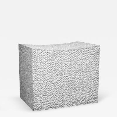 John Eric Byers Block Stool 1 White by John Eric Byers