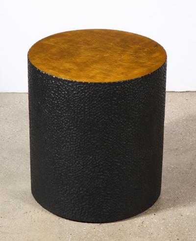 John Eric Byers Pair of Carved Side Tables