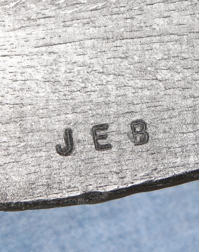 John Eric Byers Pair of Carved Side Tables