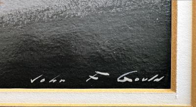 John F Gould 1942 Pontiac Advertisement Artwork like Norman Rockwell America