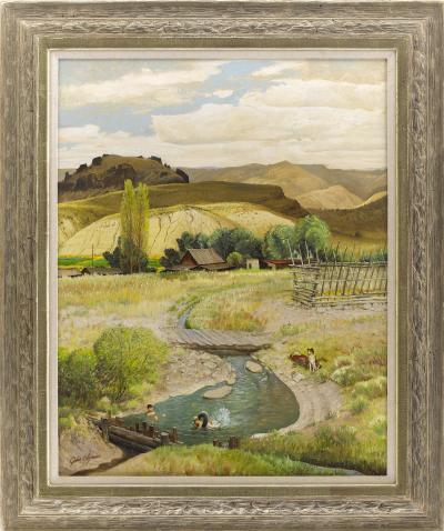 John Ford Clymer Saturday Evening Post Cover August 29 1959