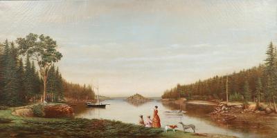John Greenleaf Cloudman Diamond Cove Casco Bay