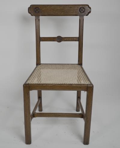John Gregory Crace J G Crace attributed In the style of AWN Pugin A pair of Gothic Revival chairs