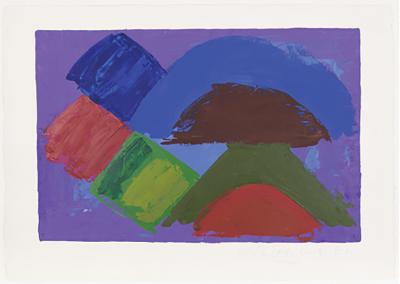 John Hoyland Untitled 12 1981