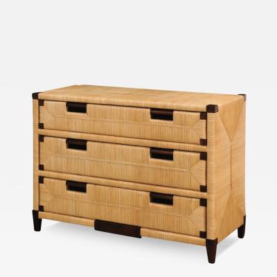 John Hutton Mahogany Cane Commode by John Hutton for Donghia