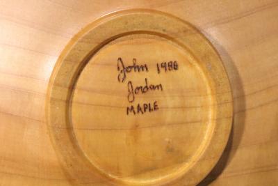 John Jordan John Jordan Turned Maple Vase