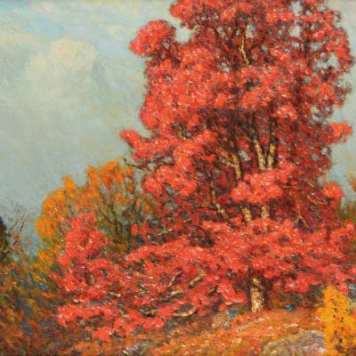 John Joseph Enneking Autumn Landscape n d 