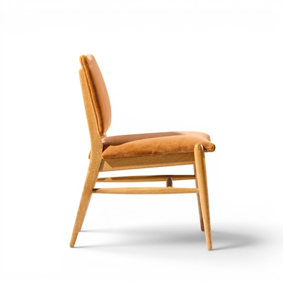 John Keal John Keal Brown Saltman Mid Century Bleached Mahogany Dining Chairs Set of 6