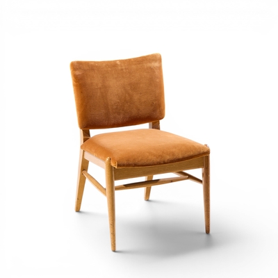 John Keal John Keal Brown Saltman Mid Century Bleached Mahogany Dining Chairs Set of 6
