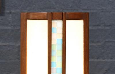John Keal John Keal Mosaic Tile Floor Lamp for Modeline of CA