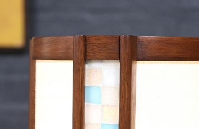 John Keal John Keal Mosaic Tile Floor Lamp for Modeline of CA