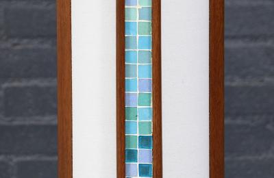 John Keal John Keal Mosaic Tile Floor Lamp for Modeline of CA