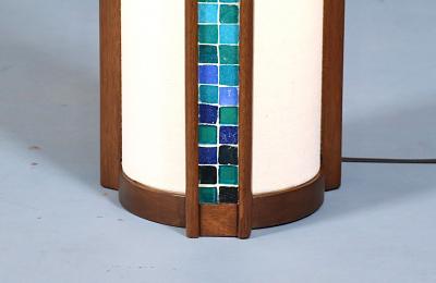 John Keal John Keal Mosaic Tile Floor Lamp for Modeline of CA
