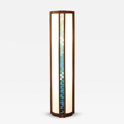 John Keal John Keal Mosaic Tile Floor Lamp for Modeline of CA