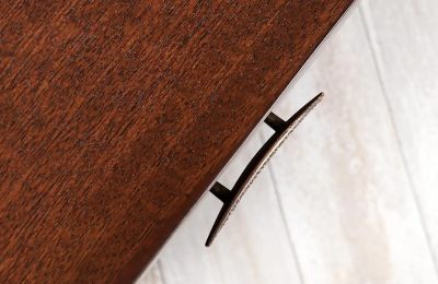 John Keal John Keal Night Stand with Bookshelf for Brown Saltman